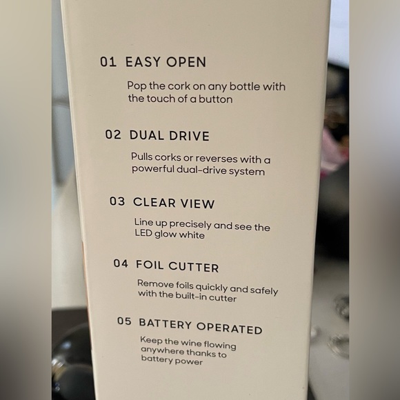 Sharper Image Automatic Wine Opener - Picture 2 of 3